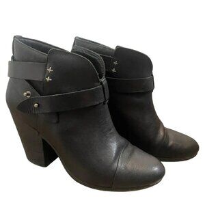 Rag & Bone Harrow Leather Ankle Boots